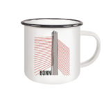 Nordbrücke  - Emaille Tasse