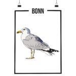 Möwi Star - Poster Din A3 (hoch)