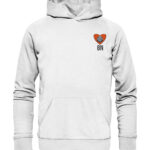 Beethoven Liebe - Organic Hoodie (Stick)