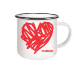 Bonn Liebe - Emaille Tasse (Black)